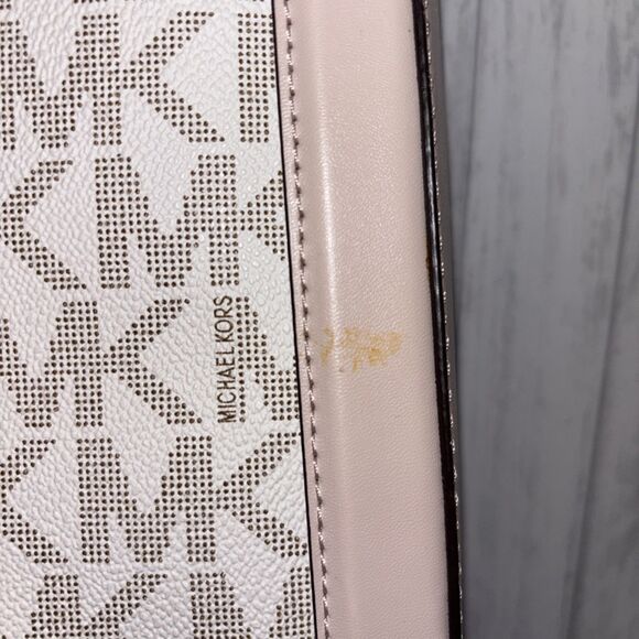 Michael Kors Large Jessie Bag Pink Ivory - Picture 6 of 12